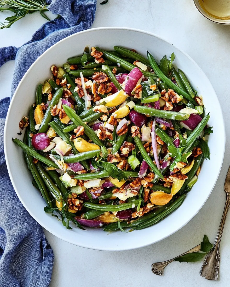 Easy Green Bean Salad recipe photo