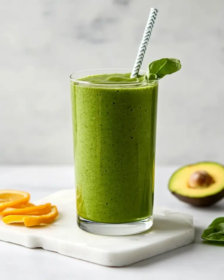 Homemade Green Smoothie recipe photo