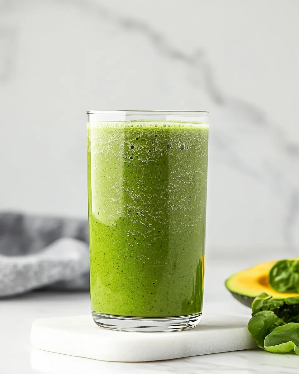Easy Green Smoothie shot