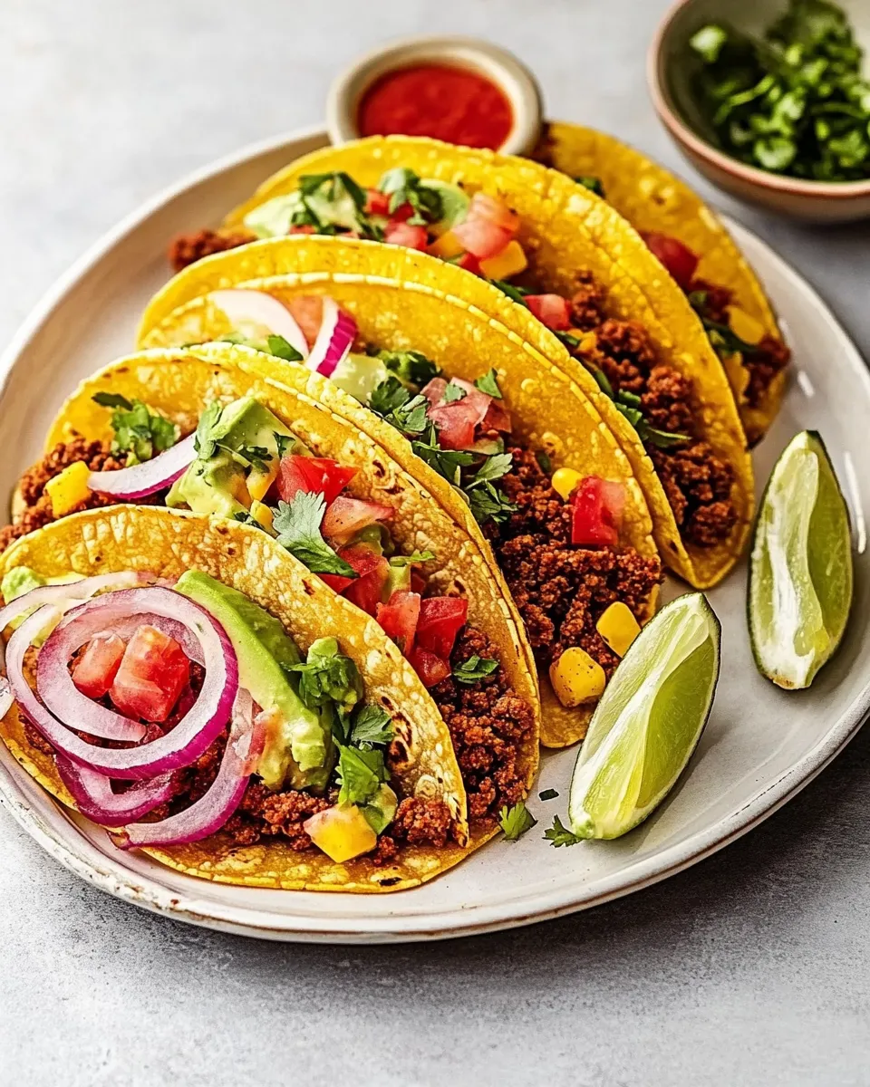 Classic Ground Beef Tacos image