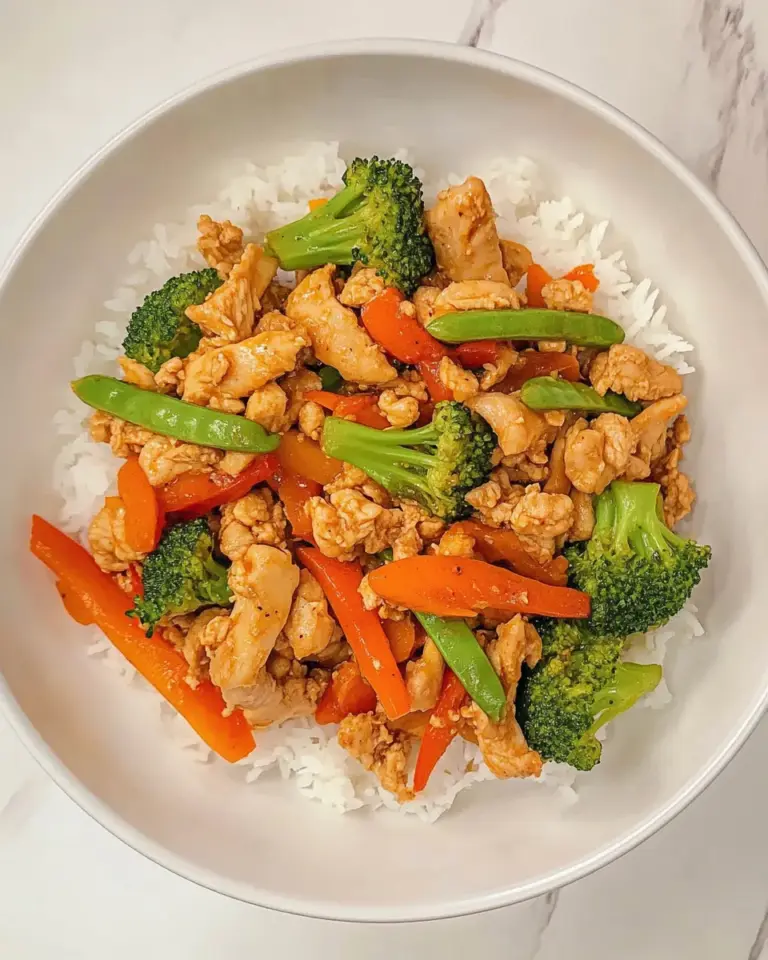 Easy Ground Chicken Stir-Fry photo