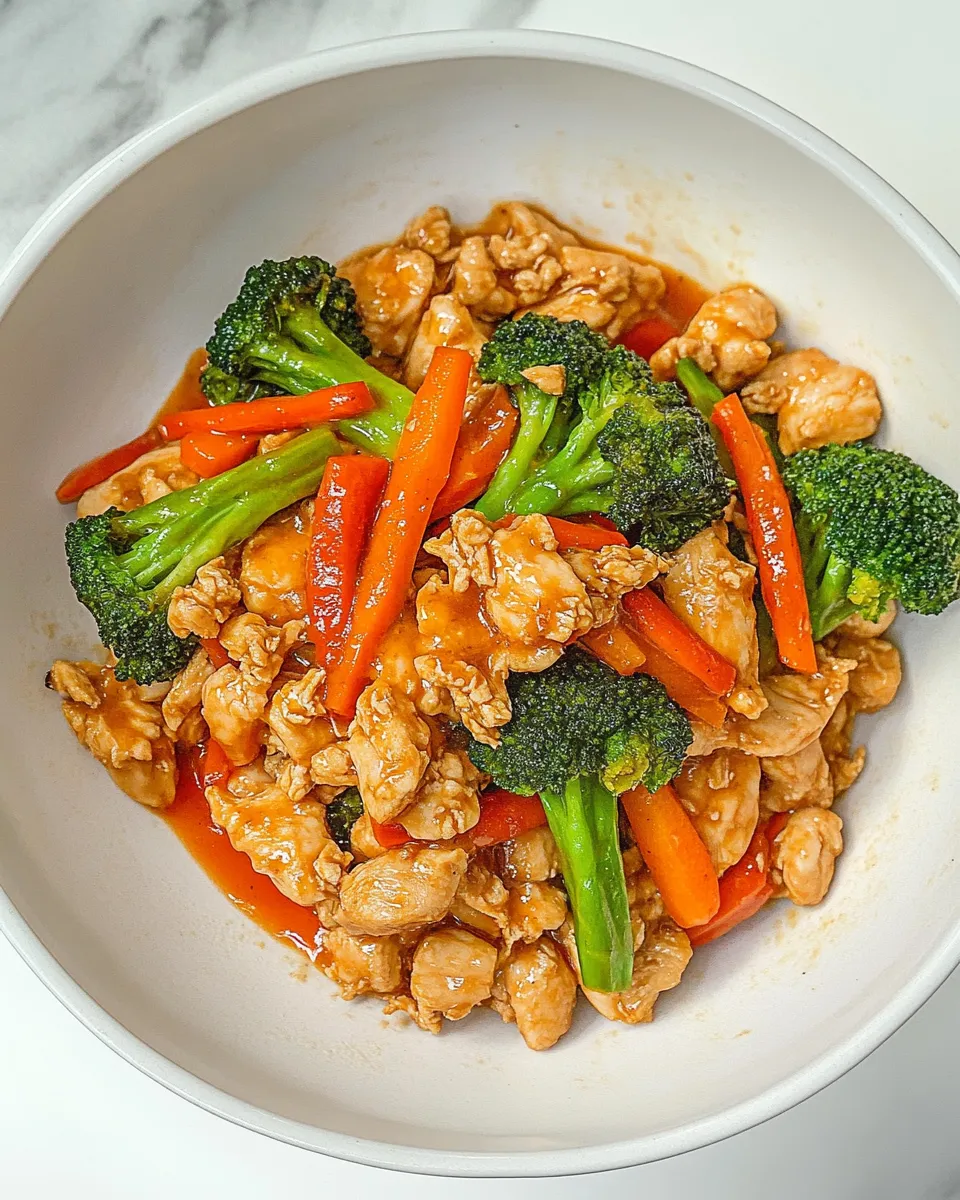 Delicious Ground Chicken Stir-Fry image