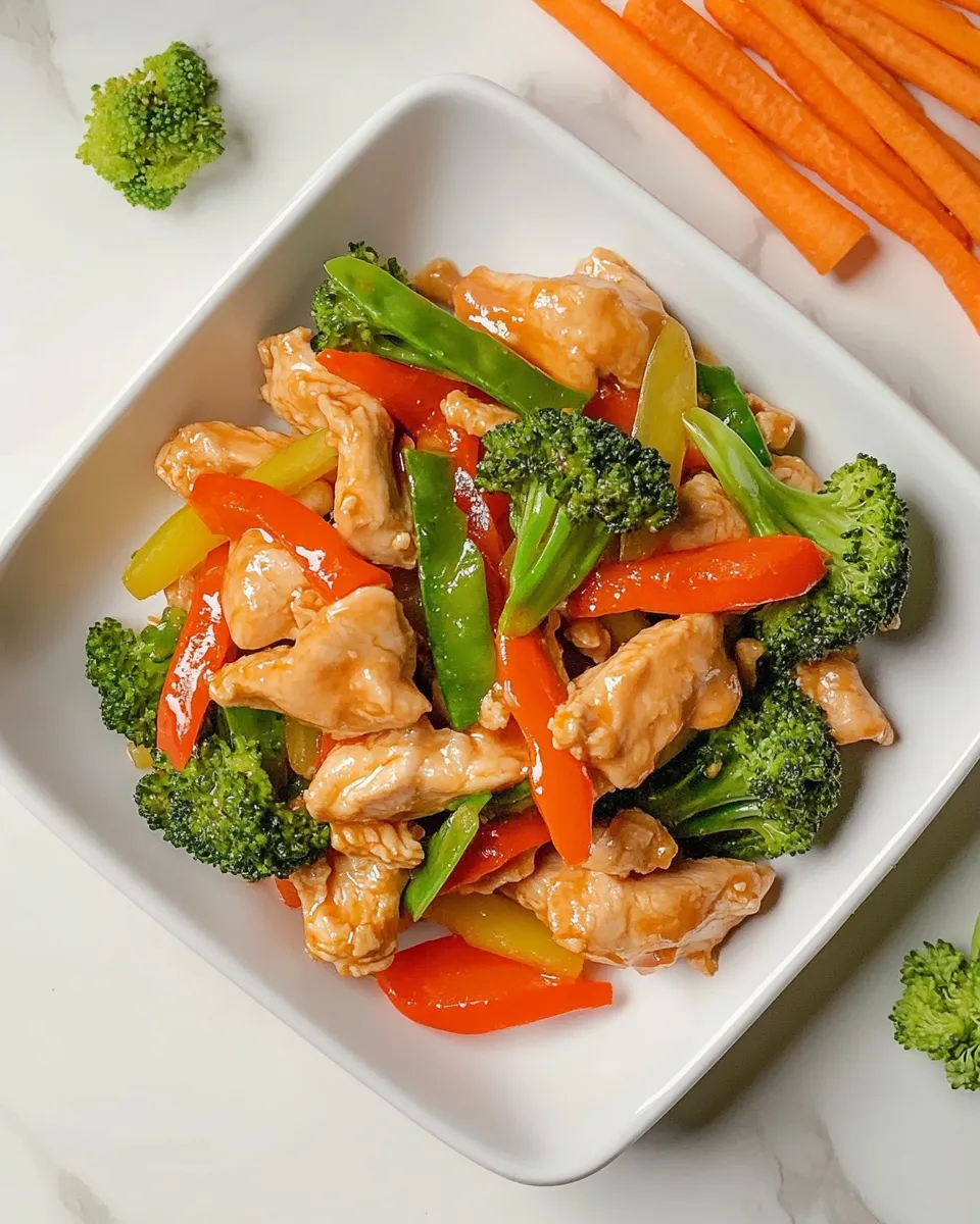 Quick Ground Chicken Stir-Fry recipe photo