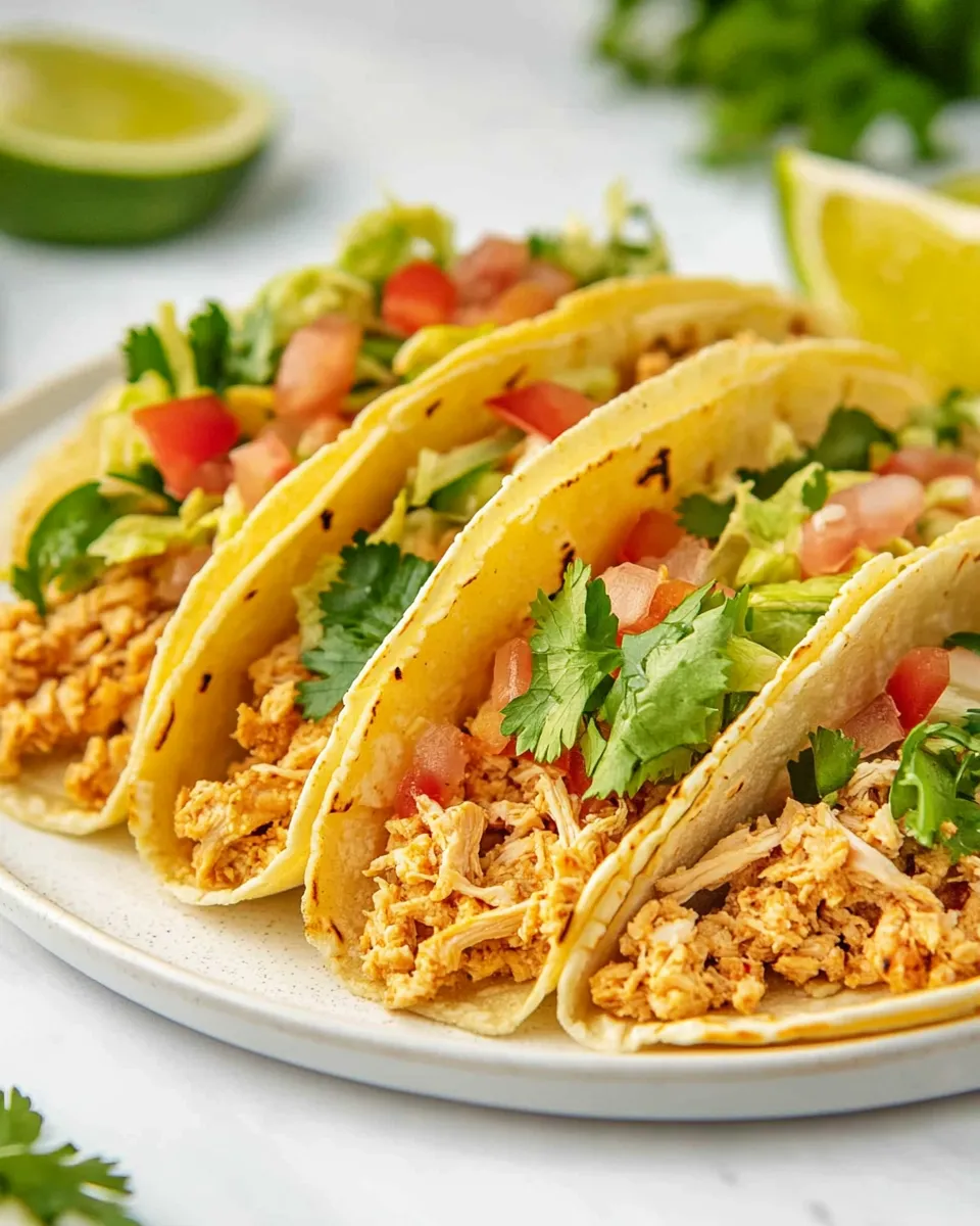 Easy Ground Chicken Tacos recipe photo