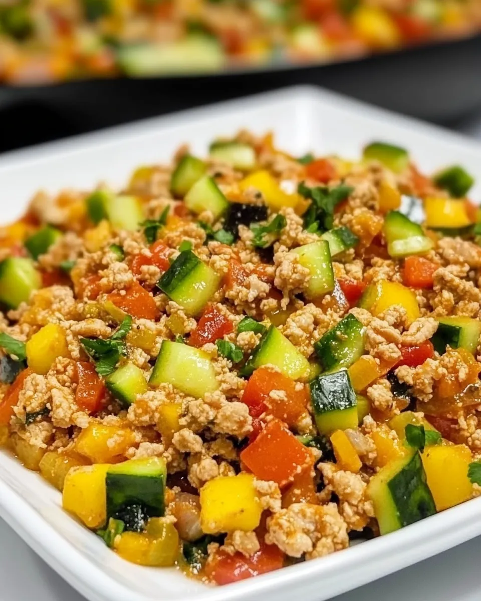 Easy Ground Turkey Skillet photo