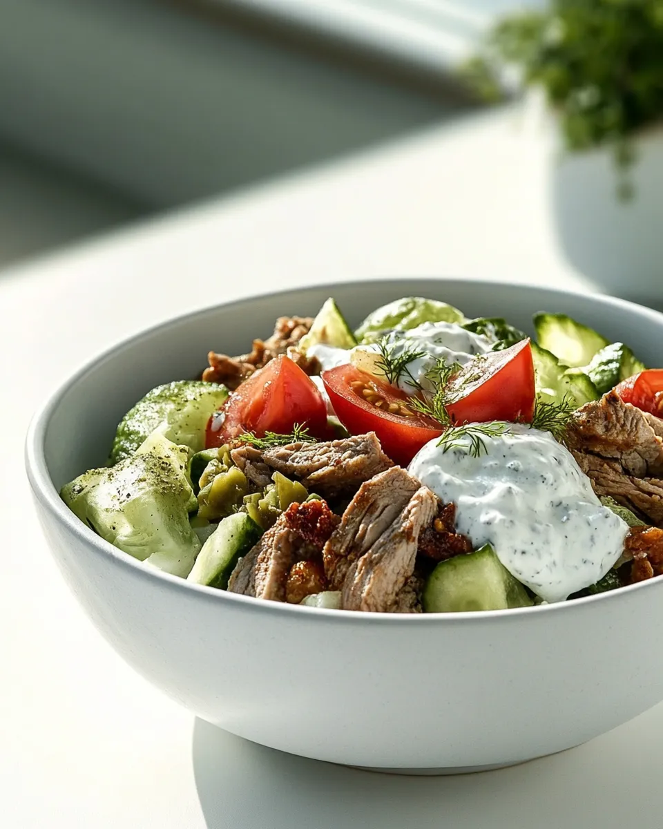 Classic Gyro Bowl dish photo