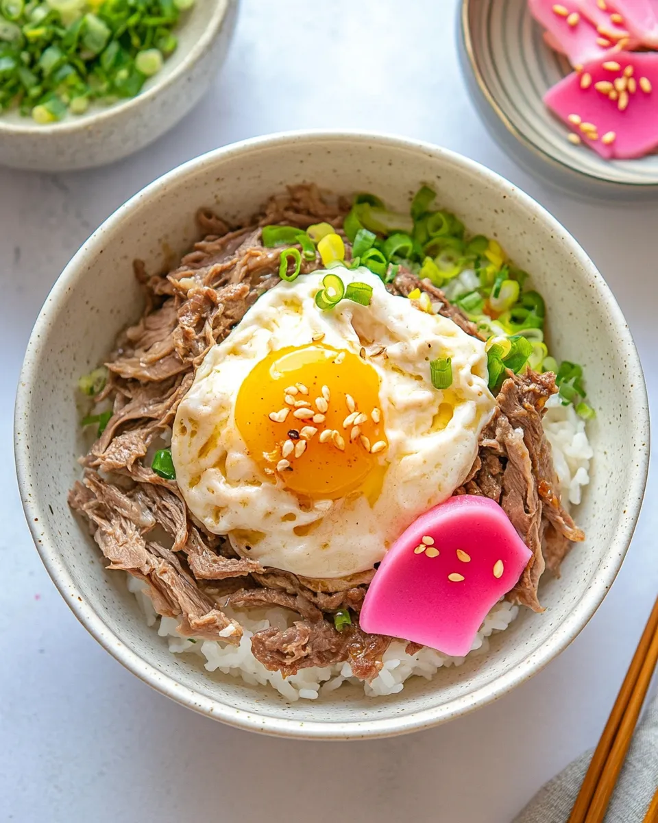 Classic Gyudon Recipe image