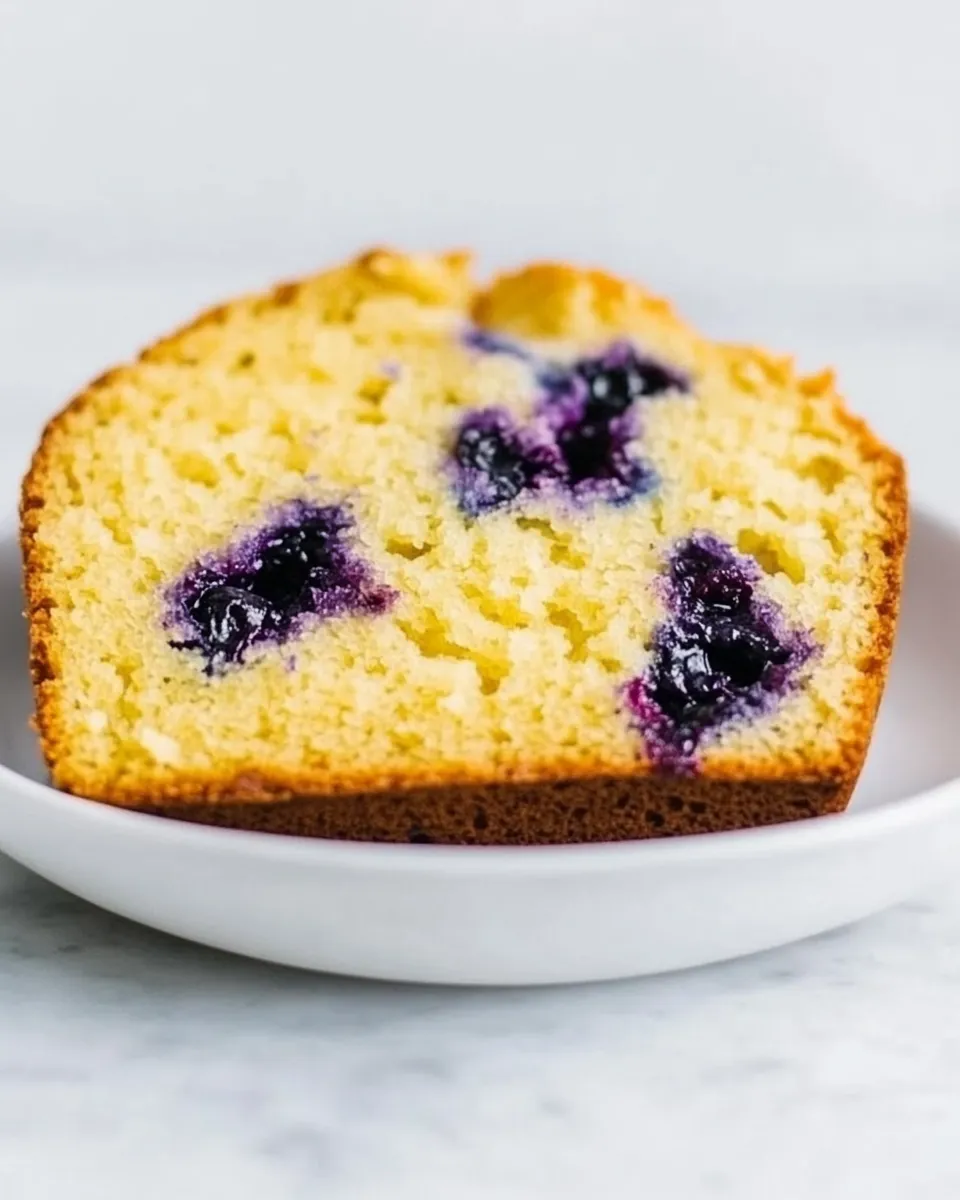 Easy Healthy Blueberry Bread recipe photo