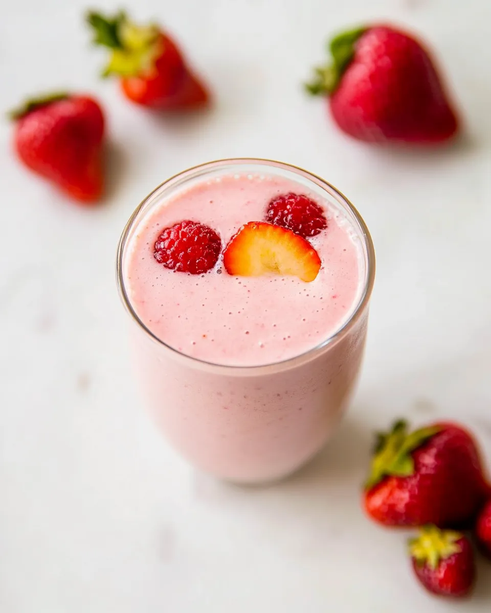 Delicious Healthy Breakfast Smoothies shot