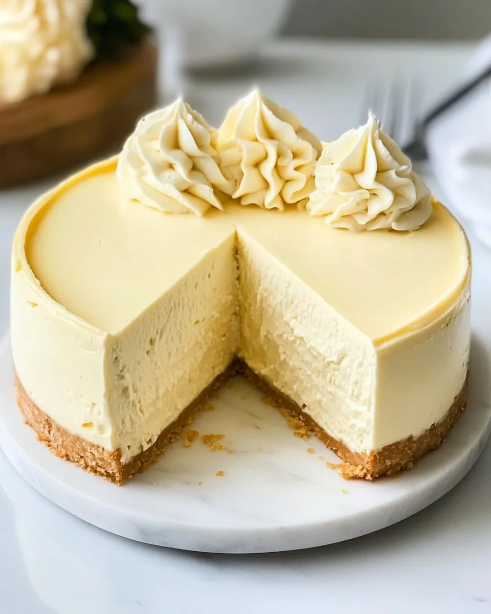Classic Healthy Cheesecake image