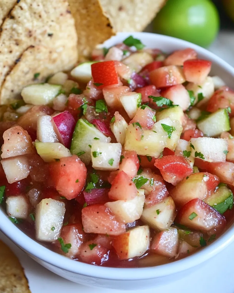 Classic Healthy Fruit Salsa Dip image