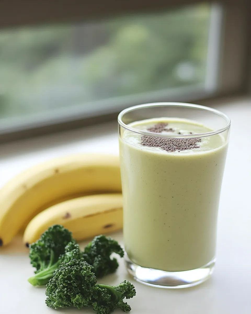 Quick Healthy Gut Smoothie shot