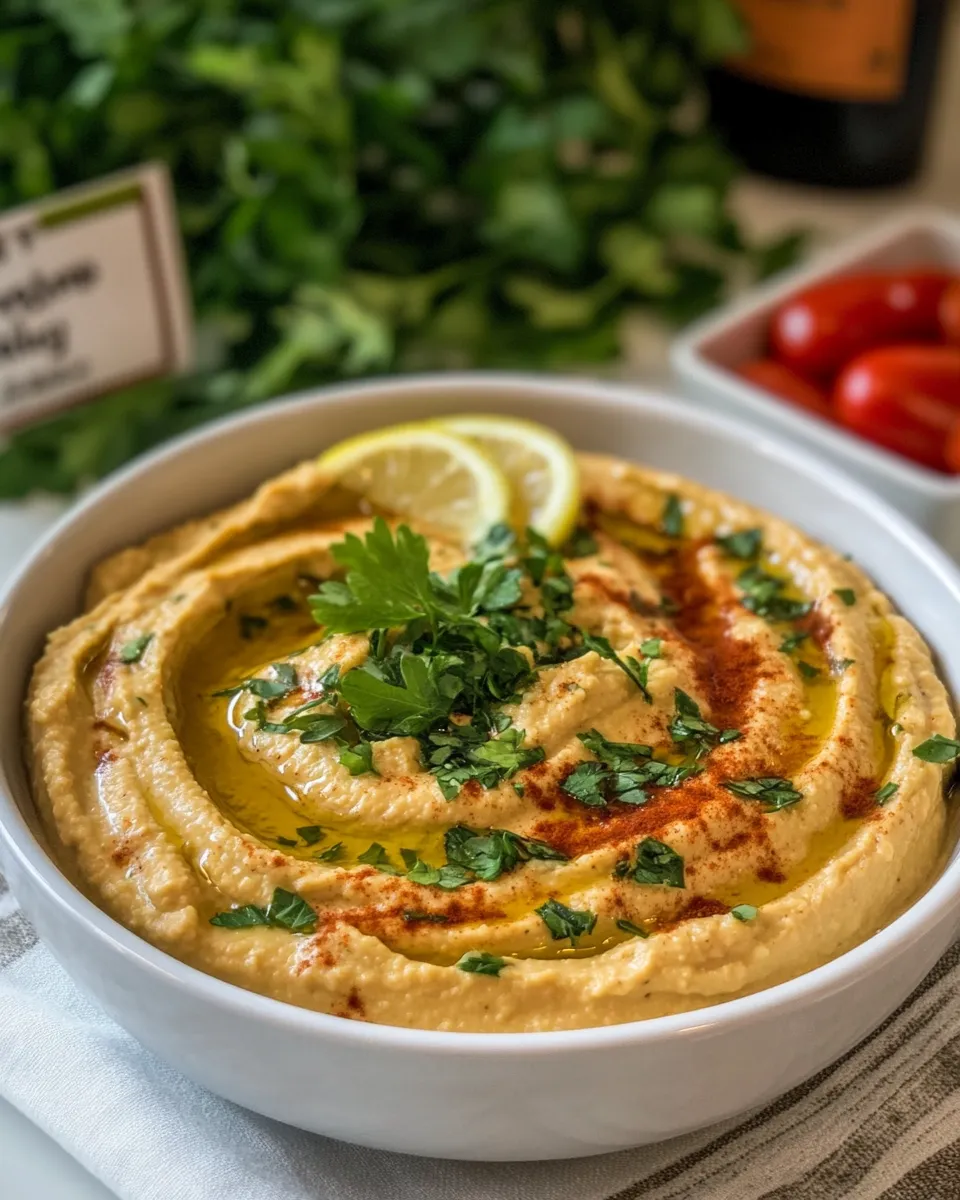 Classic Healthy Hummus Recipe image