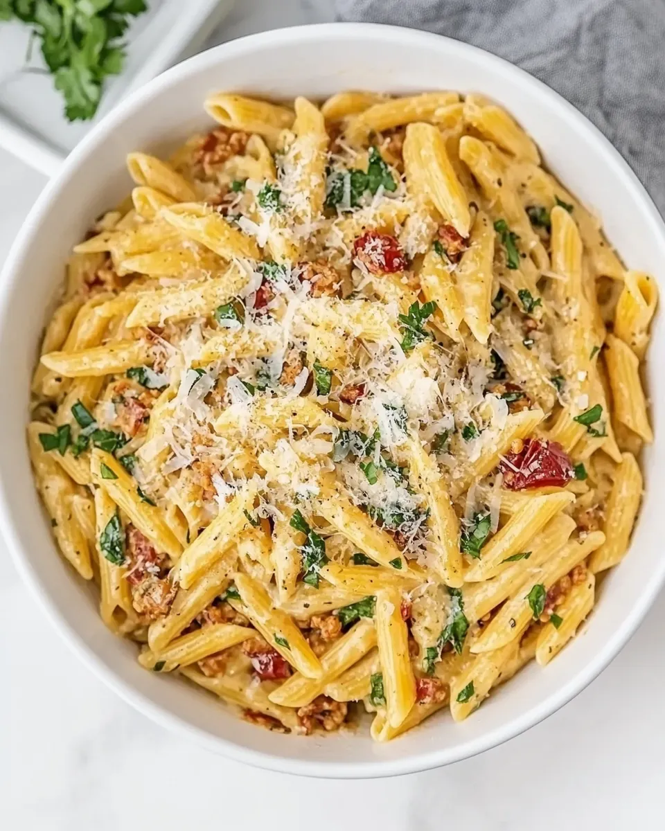 Delicious Healthy One Pot Pasta Recipe shot