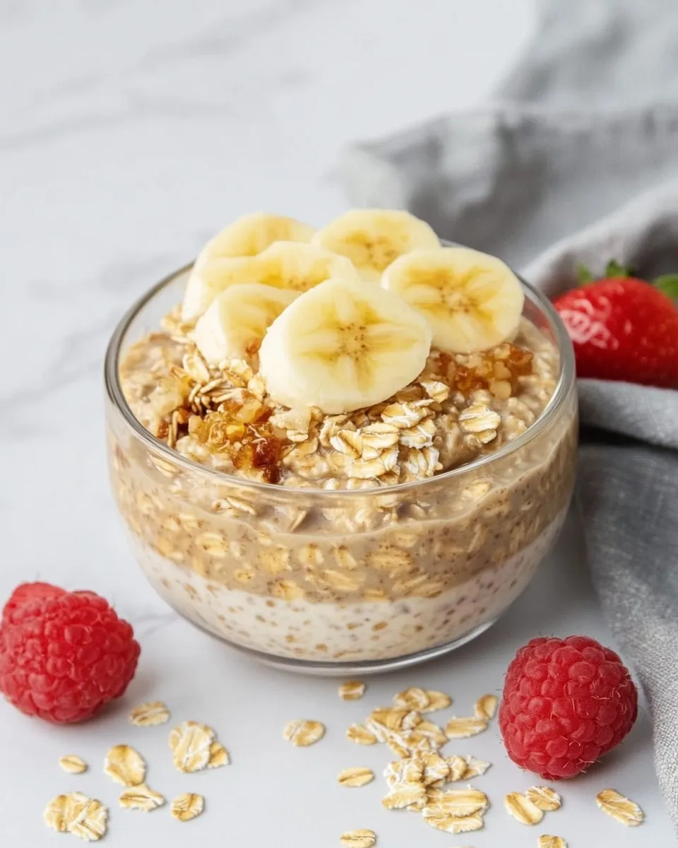Easy Healthy Overnight Oats recipe photo