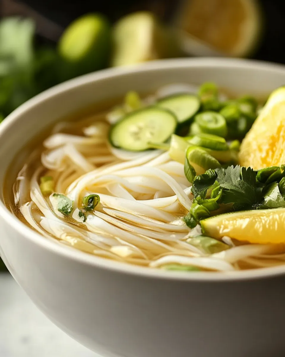 Easy Healthy Vietnamese Pho Soup Recipe shot