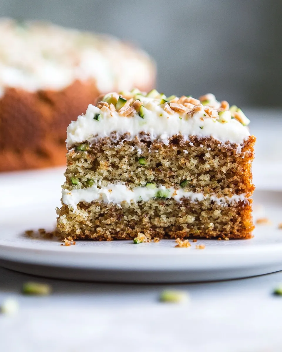 Easy Healthy Zucchini Cake recipe photo