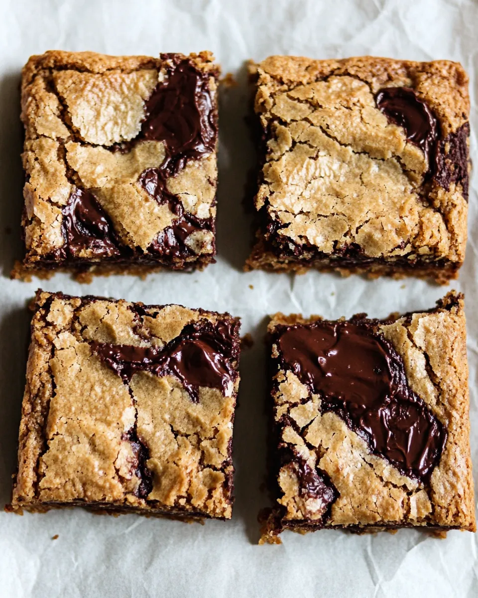 Perfect Healthyish Chocolate Chip Cookie Bars. image
