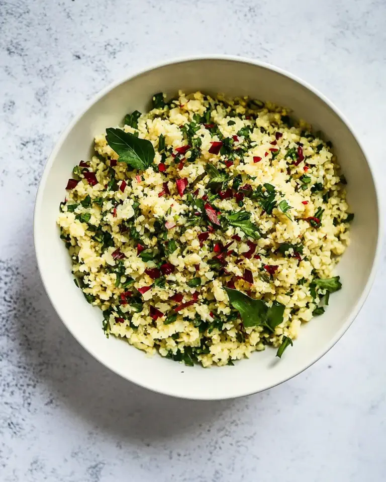 Easy Herbed Cauliflower Rice Recipe photo