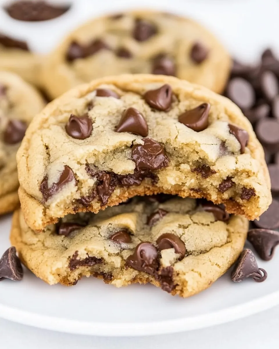Delicious Hersheys Soft and Chewy Chocolate Chip Cookies shot