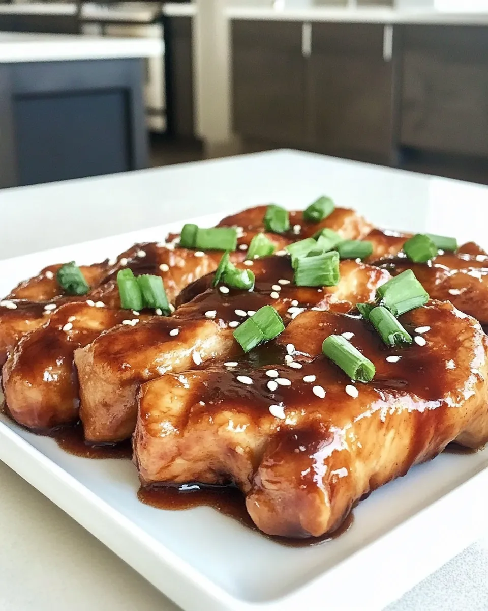 Delicious Hoisin Chicken shot