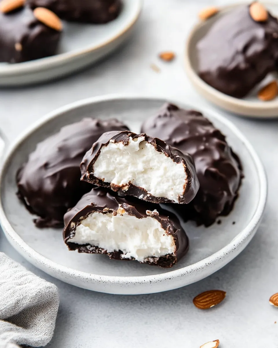 Amazing Homemade Almond Joys recipe photo