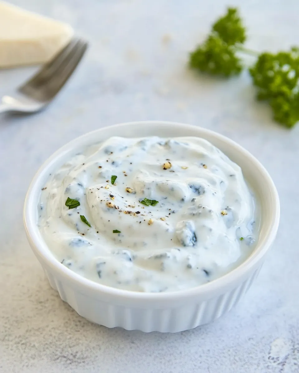Perfect Homemade Blue Cheese Dressing image