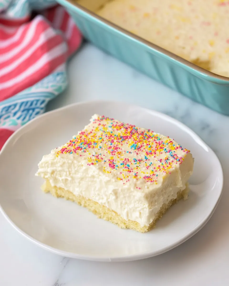 Easy Homemade Cake Recipe shot