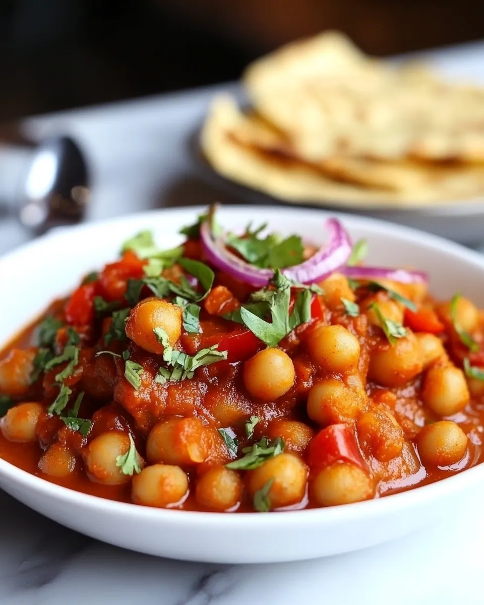Perfect Homemade Chana Masala recipe photo