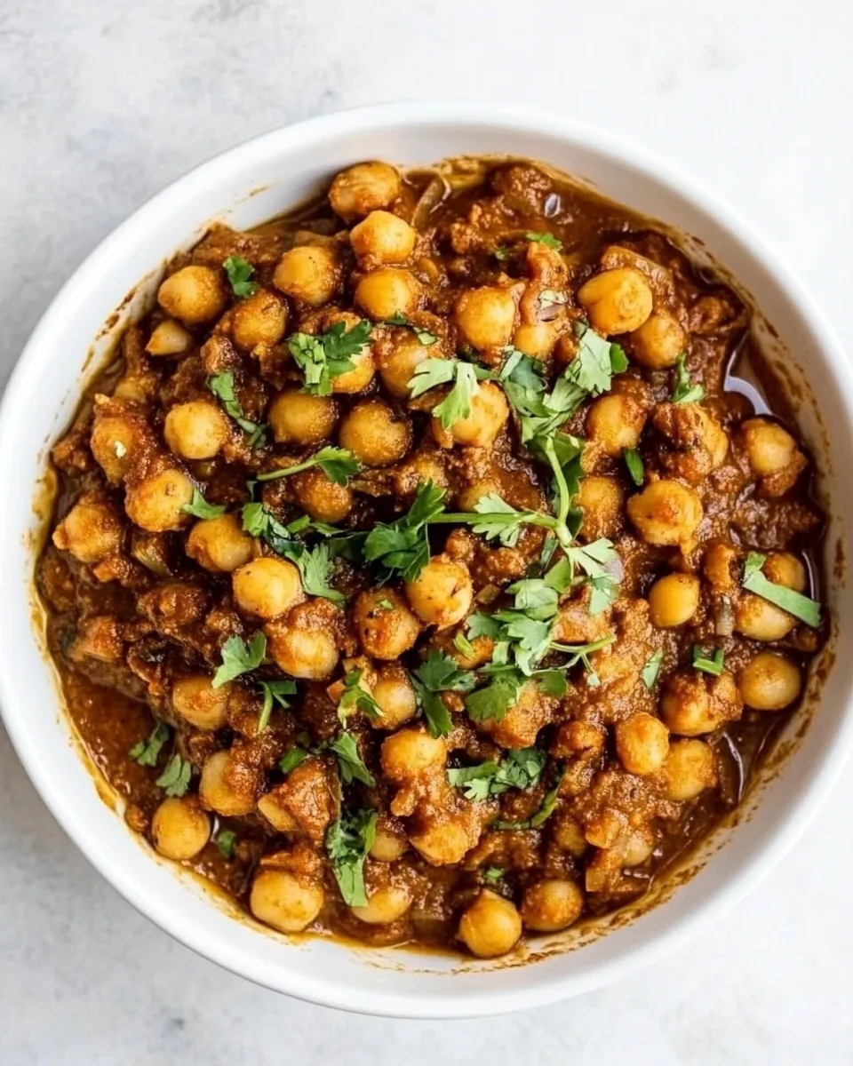 Homemade Chana Masala Recipe photo