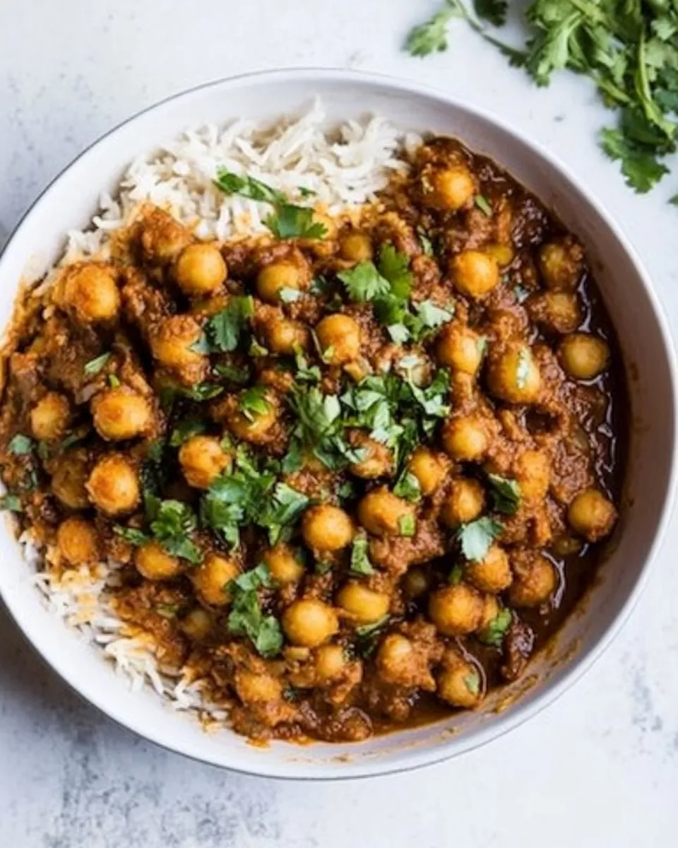 Easy Homemade Chana Masala Recipe recipe image