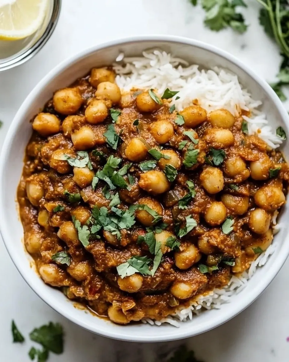 Tasty Homemade Chana Masala Recipe image