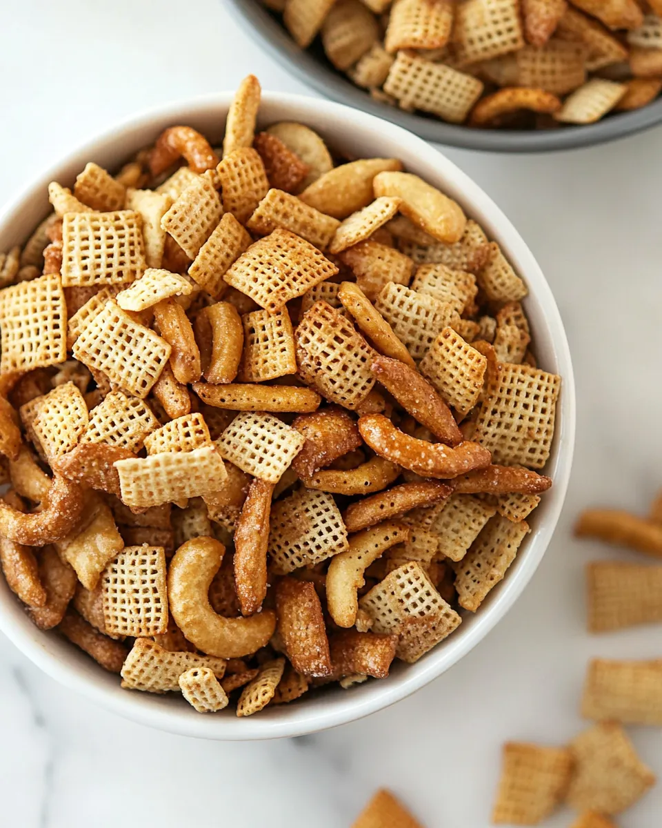 Classic Homemade Chex Mix Recipe image