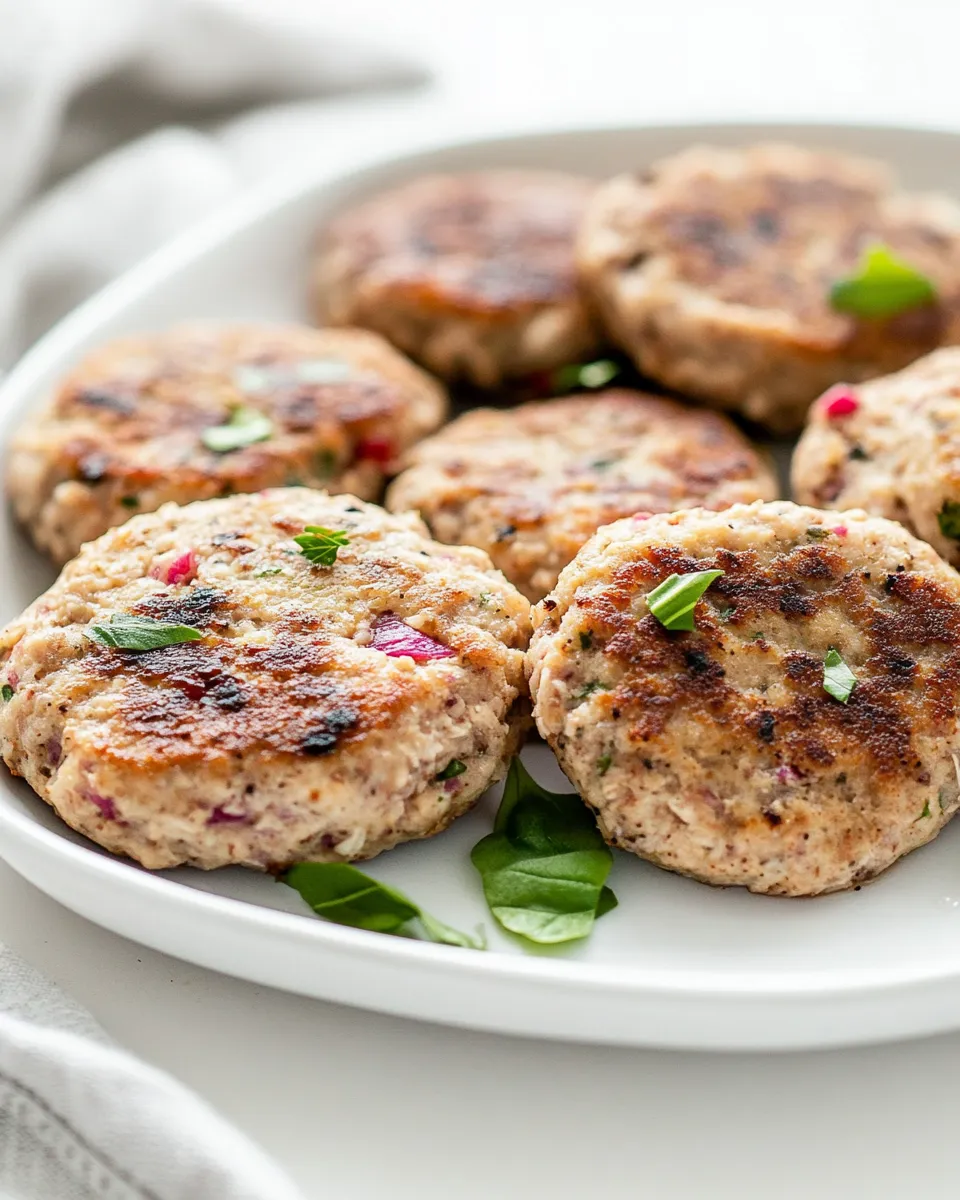 Quick Homemade Chicken Sausage Patties picture