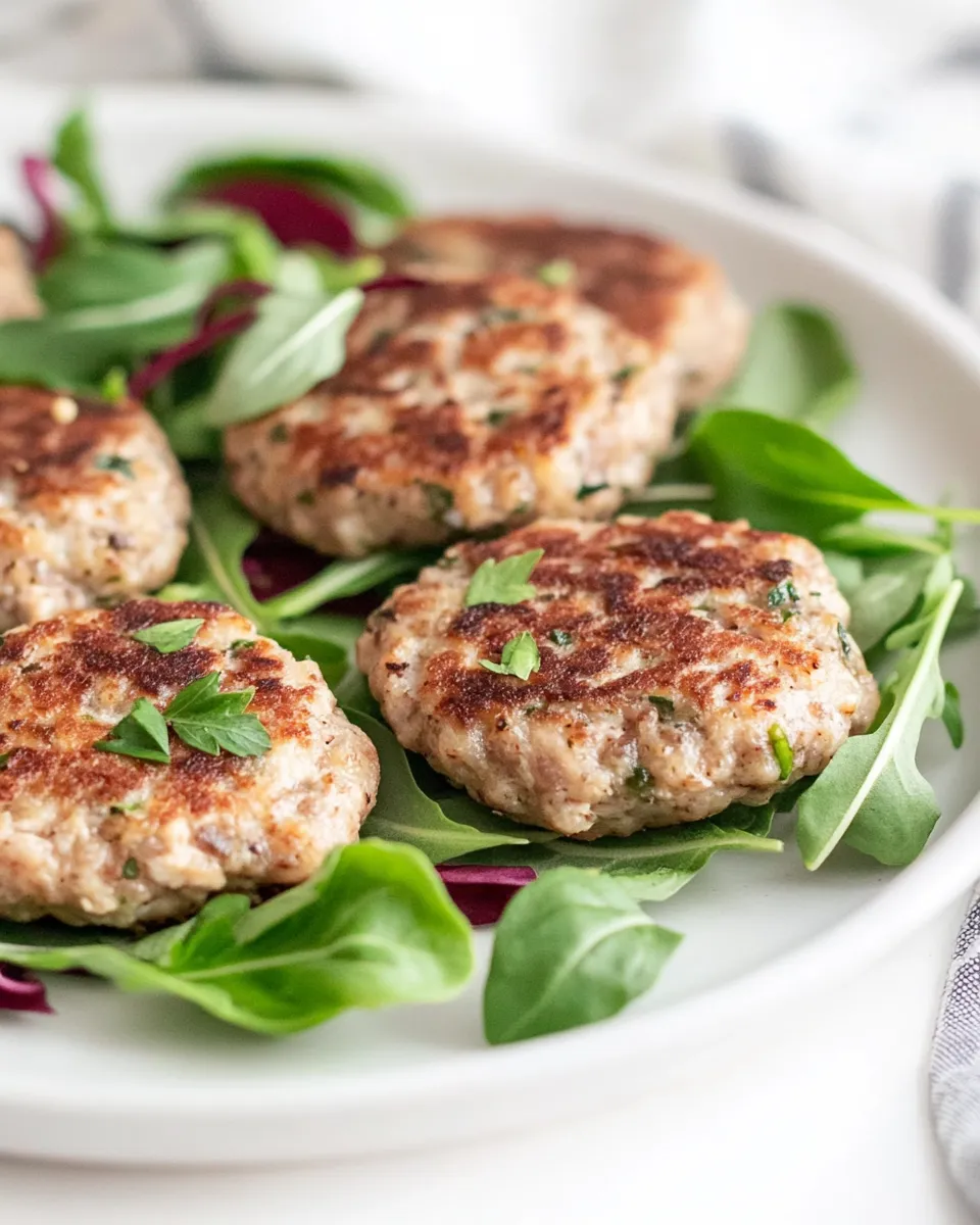 Best Homemade Chicken Sausage Patties photo