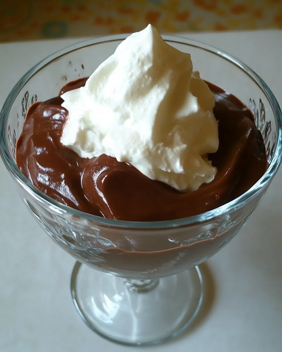 Classic Homemade Chocolate Pudding image