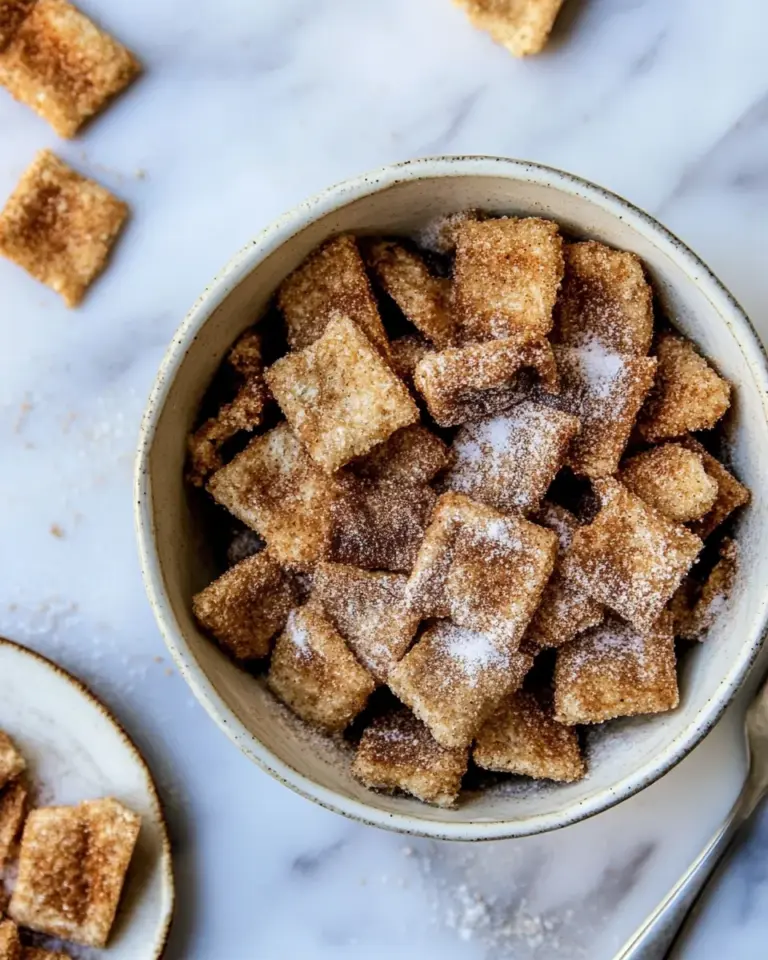 Delicious Homemade Cinnamon Toast Crunch. dish image