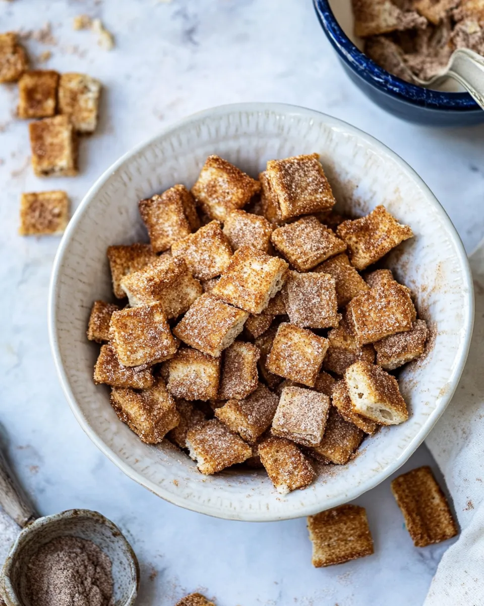 Perfect Homemade Cinnamon Toast Crunch. photo
