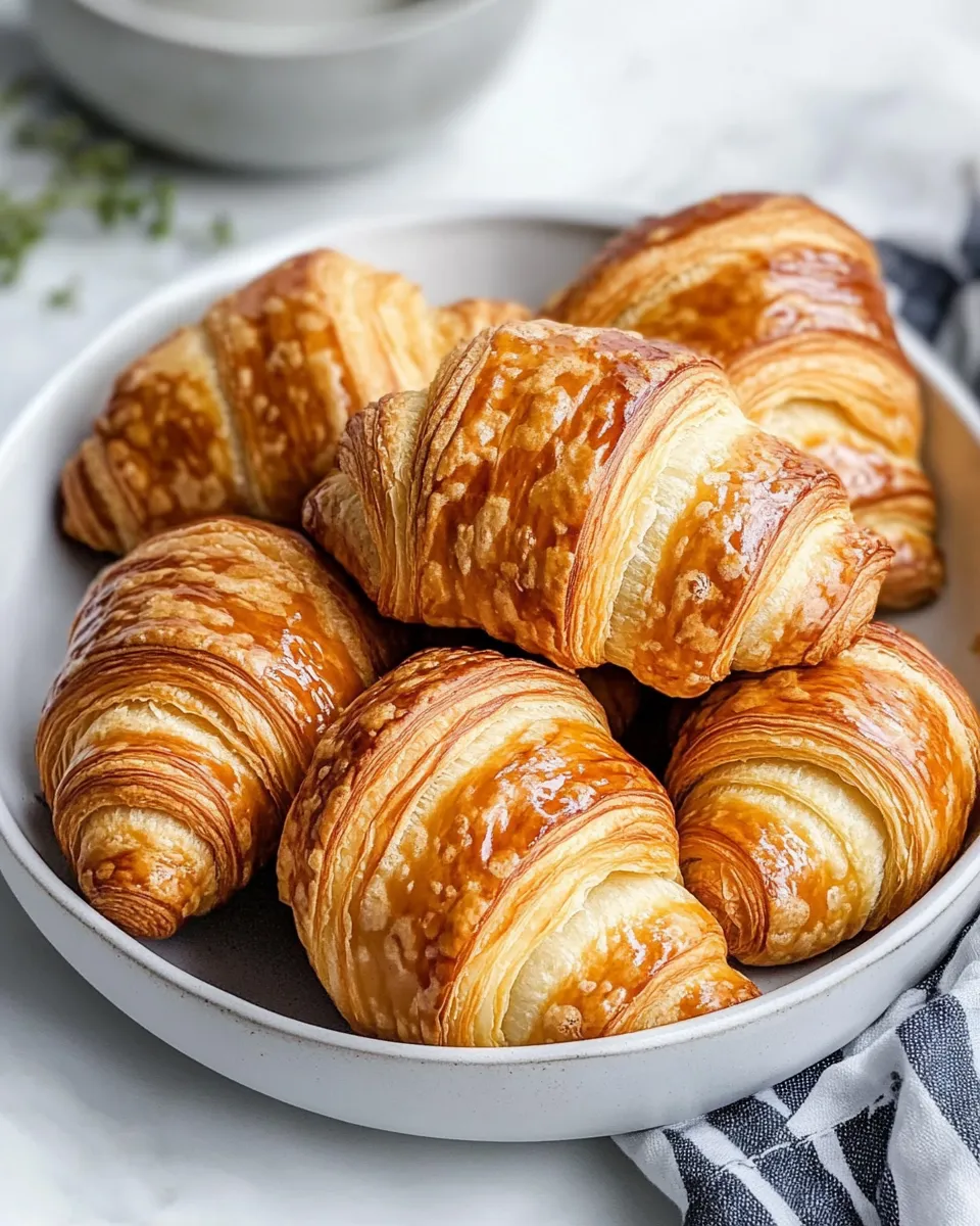 Easy Homemade Croissants photo