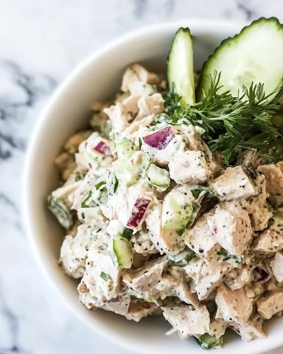 Ultimate Homemade Fresh Tuna Salad Recipe food shot