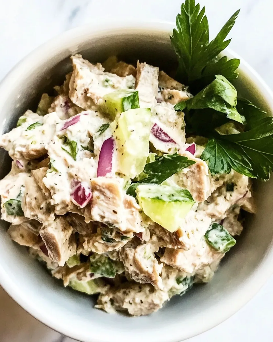 Savory Homemade Fresh Tuna Salad Recipe recipe photo