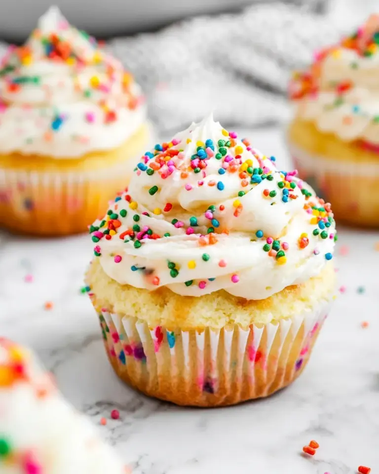 Homemade Funfetti Cupcakes photo