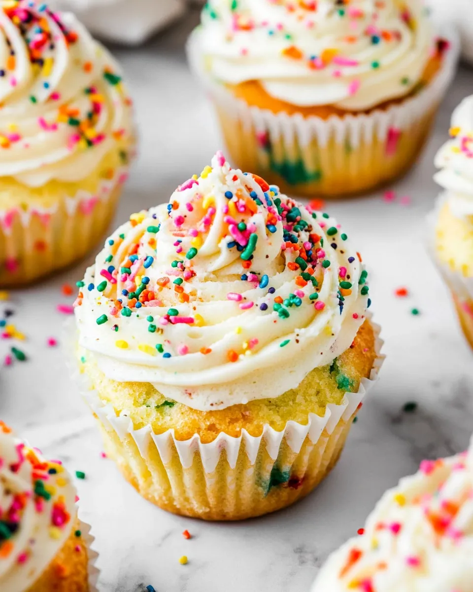Homemade Homemade Funfetti Cupcakes photo