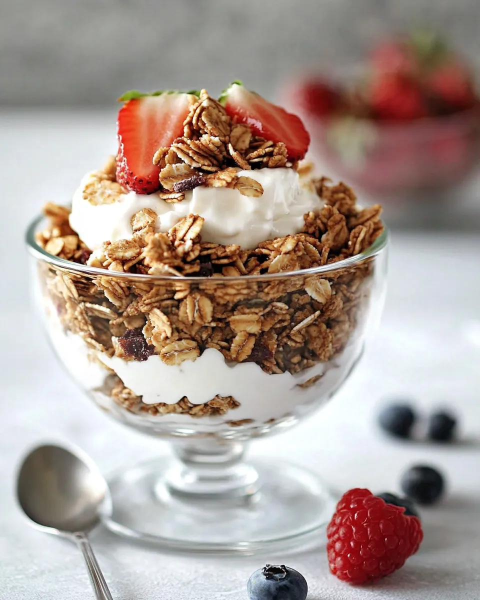 Best Homemade Granola & Parfaits recipe photo
