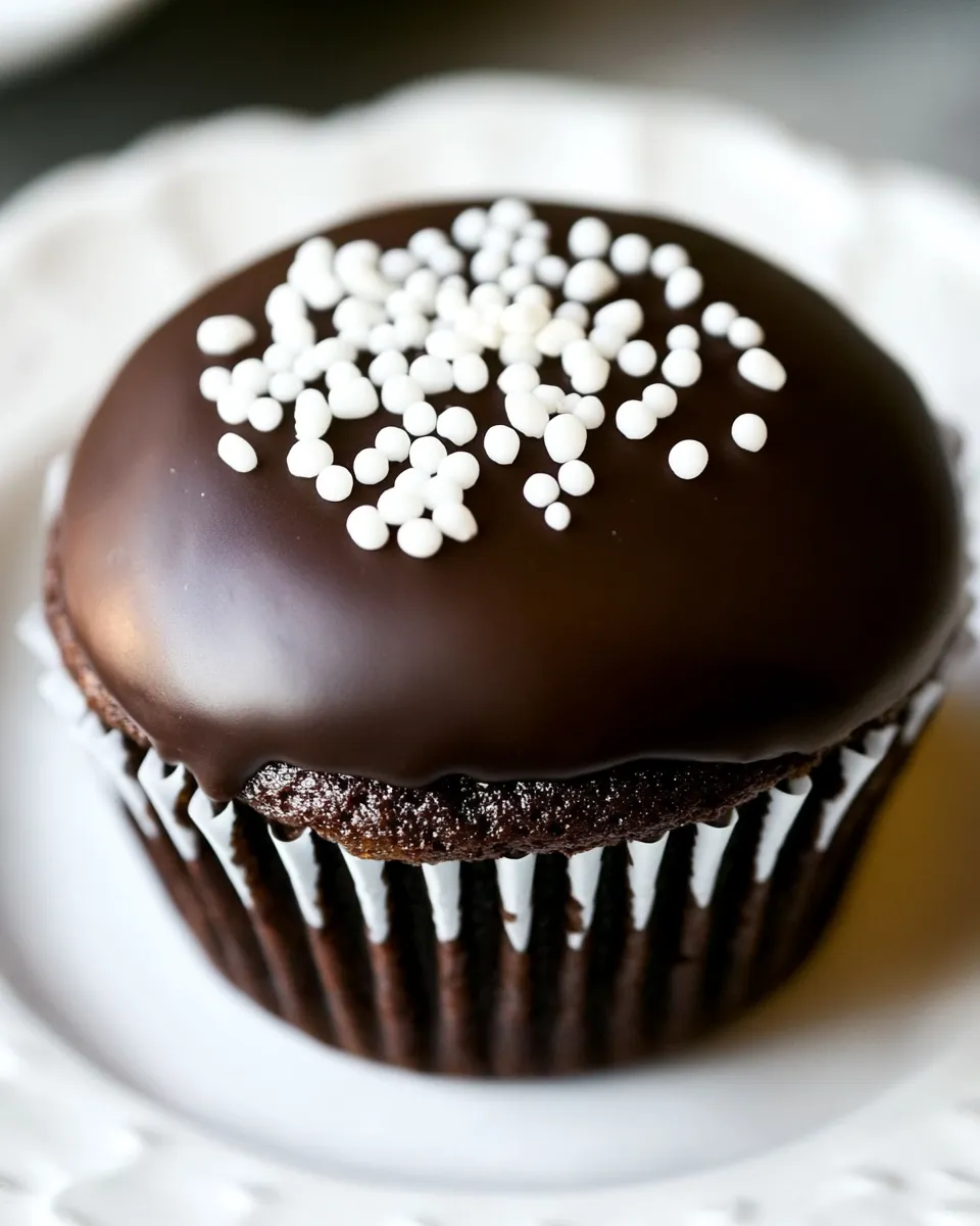 Perfect Homemade Hostess Cupcakes image