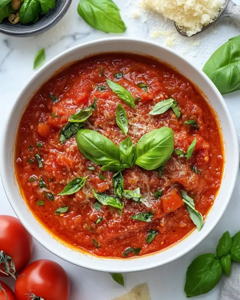 Easy Homemade Marinara Sauce photo