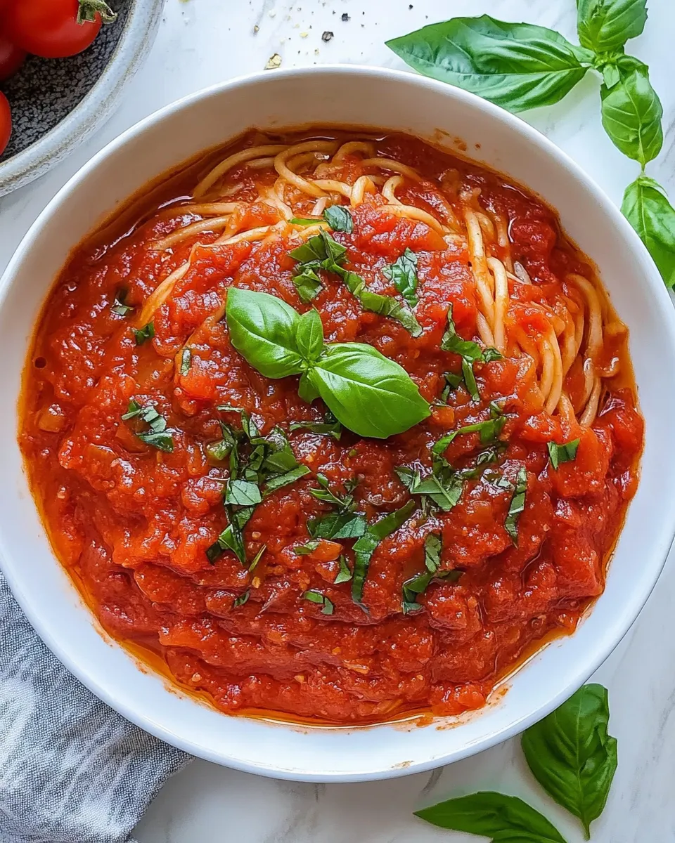 Best Homemade Marinara Sauce image