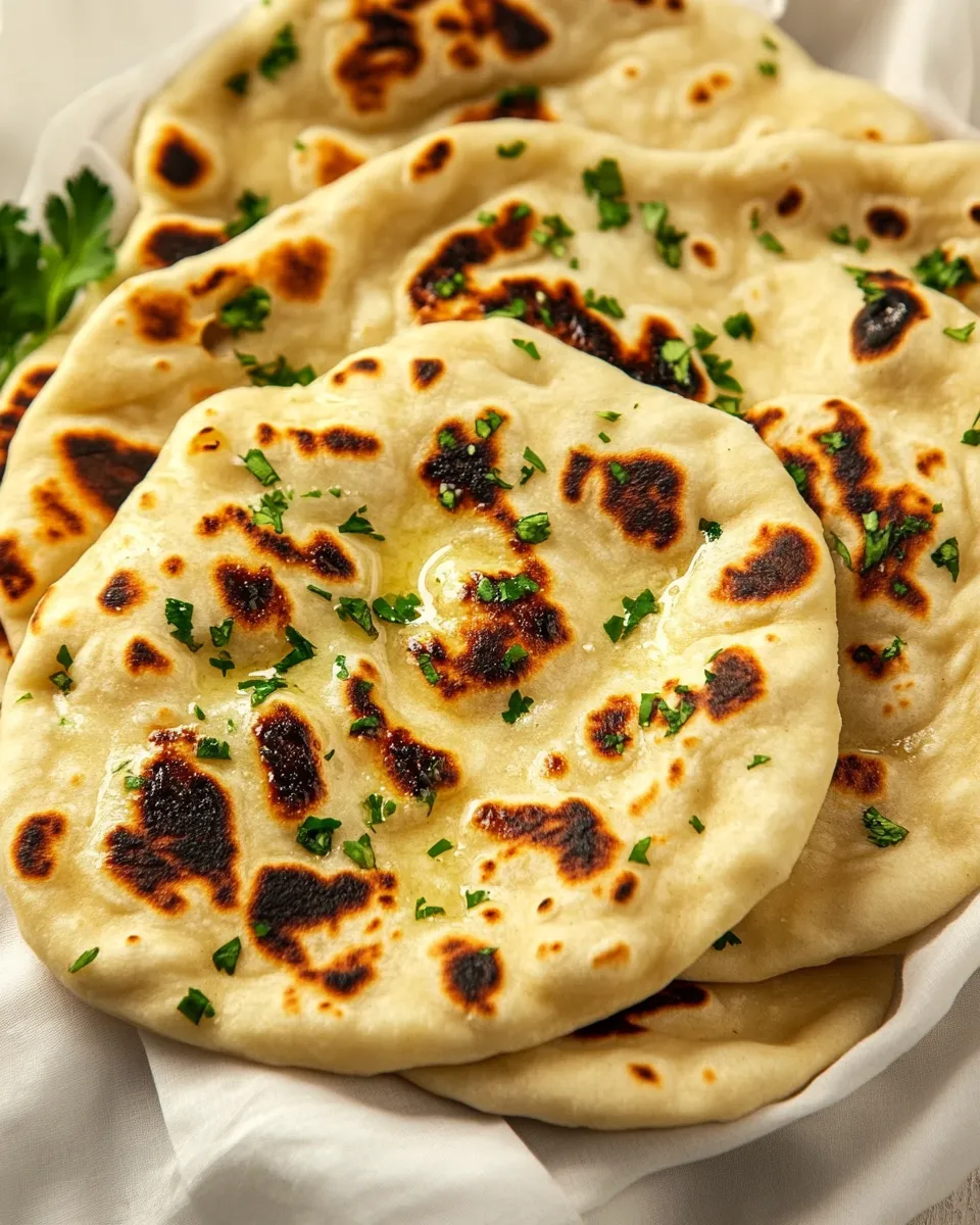 Easy Homemade Naan Bread photo