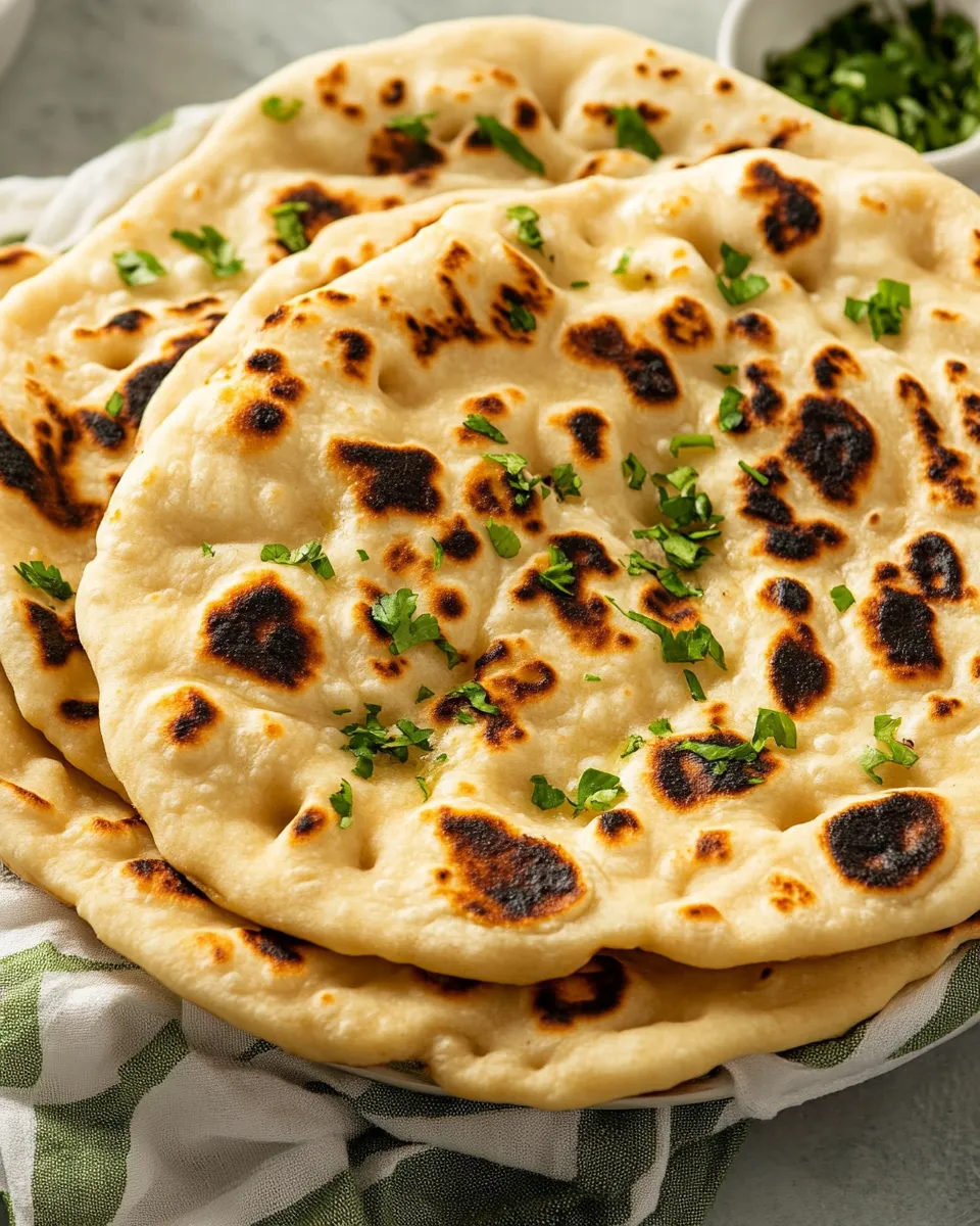 Delicious Homemade Naan Bread image