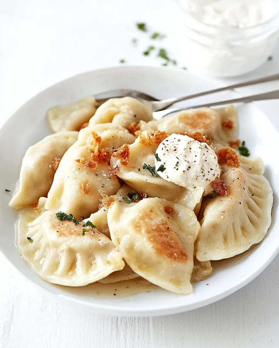 Tasty Homemade Pierogi Recipe image